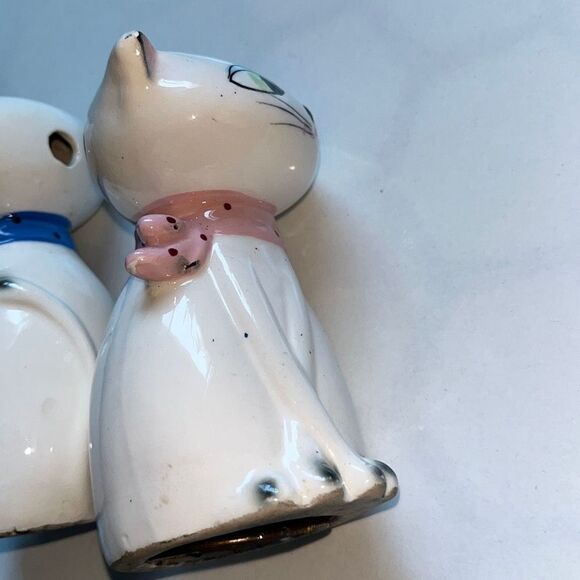 Vintage Holt Howard Cuddle Cats Salt & Pepper Shakers - Picture 11 of 13